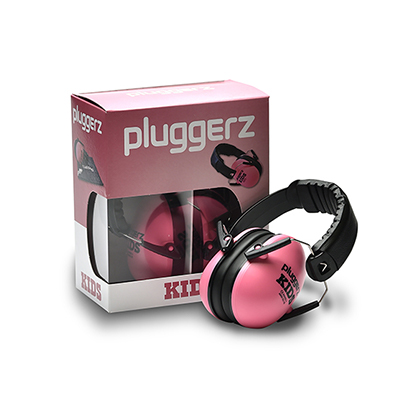 Pluggerz Uni-Fit Kids oorkappen - Roze